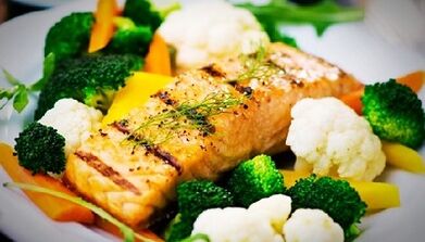 Nutrizione sana nel rifiuto dell'alcol