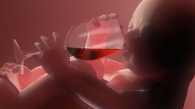 Pericolo per un bambino quando beve alcolici